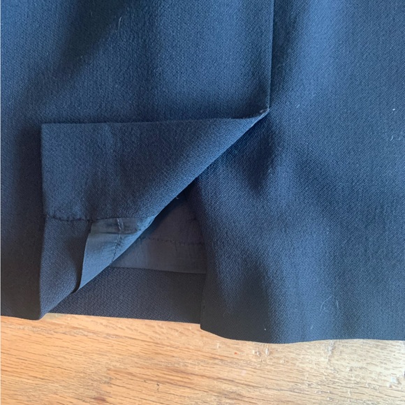 Ann Taylor Separates Double Breasted Suit‎ Black Wool Jacket Women’s 10 Skirt 8 - Picture 12 of 13